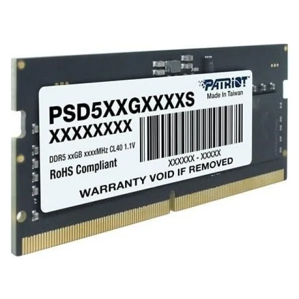 Patriot Signature Line 32 GB 5600 MHz CL46 SODIMM PSD532G56002S DDR5 Ram
