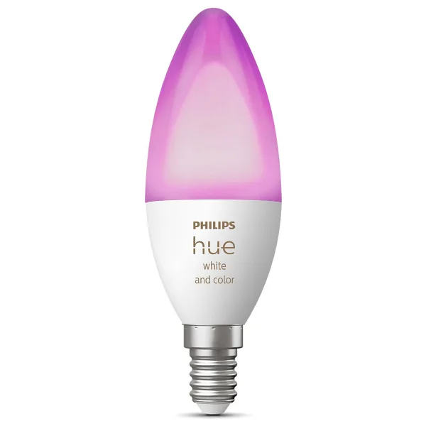 Philips Hue 470 Renkli Ambiyans 5.3 W-40 W E14 Akıllı LED Ampul