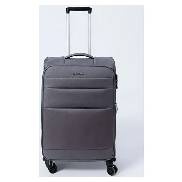 Pierre Cardin 04PC4200-01 Kumaş Antrasit Büyük Boy Valiz