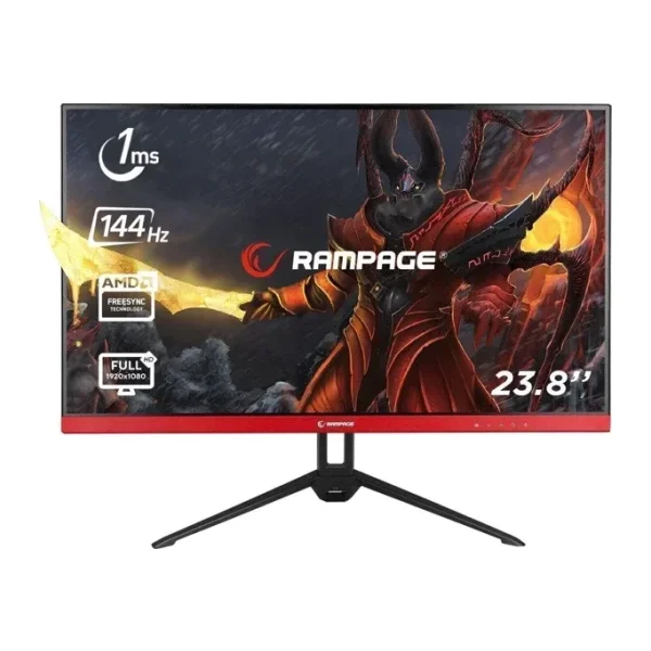 Rampage Flower RM-421 23.8" 1 ms Full HD 144 Hz Oyuncu Monitörü