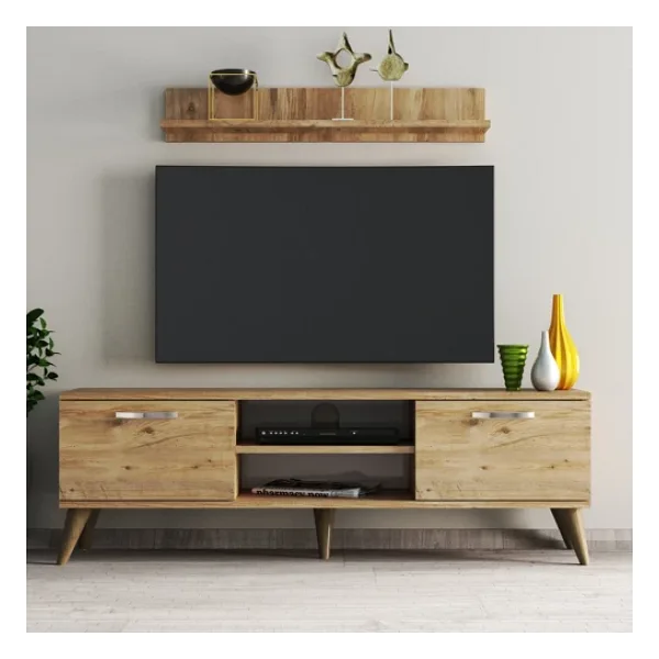 Safir 138 lik L Raflı Tv Ünitesi Çam - TVU0402