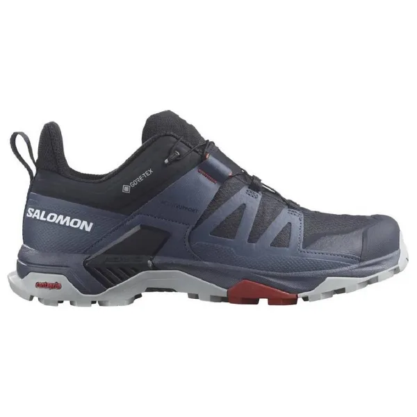 Salomon X Ultra 4 Gore-Tex L47376500 Mavi-Siyah Erkek Outdoor Ayakkabı