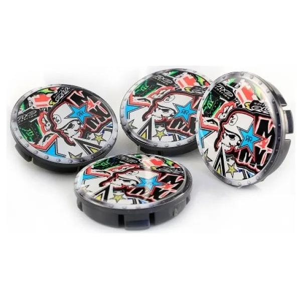 Schadel Rr Damla Geçme Jant Göbek Kapağı 4 Lü Set 55/58mm