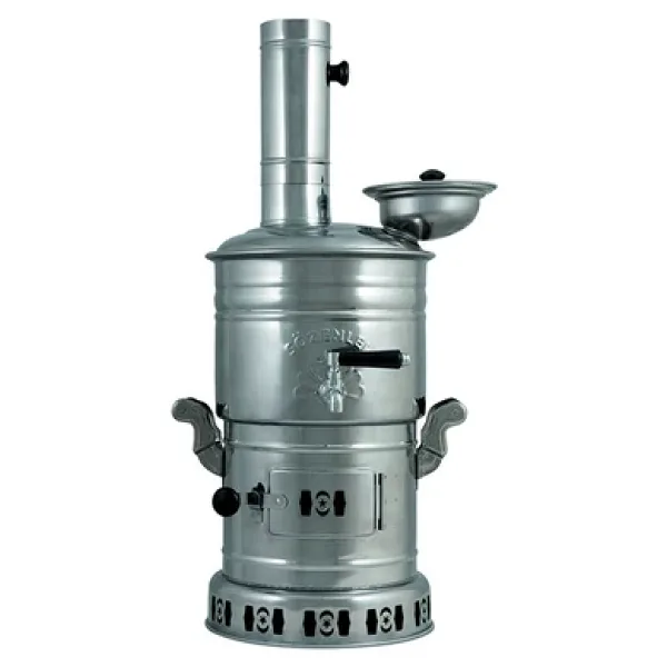 Semaver Sözenler Krom 4 Litre Ayrılabilen Odunlu