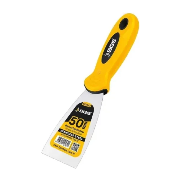 Sgs 582 50 mm Paslanmaz Çelik Spatula