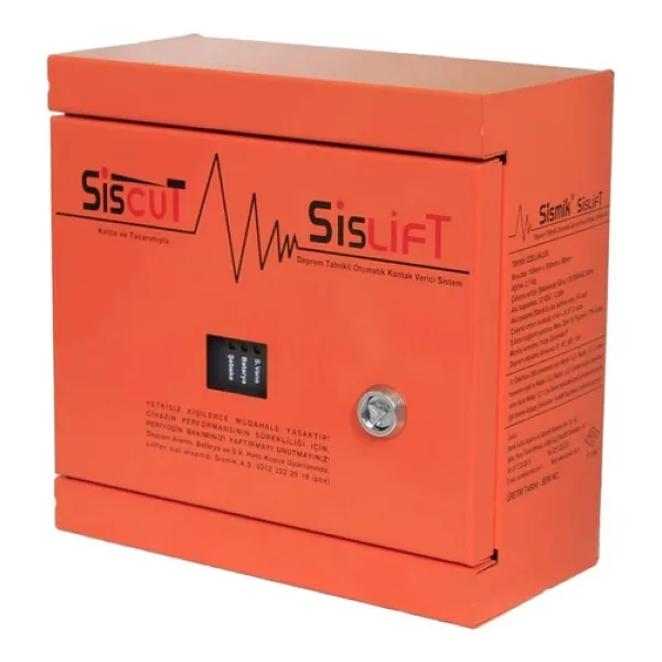 Sislift-2 Elektronik Deprem Sensörü, İki Çıkışlı