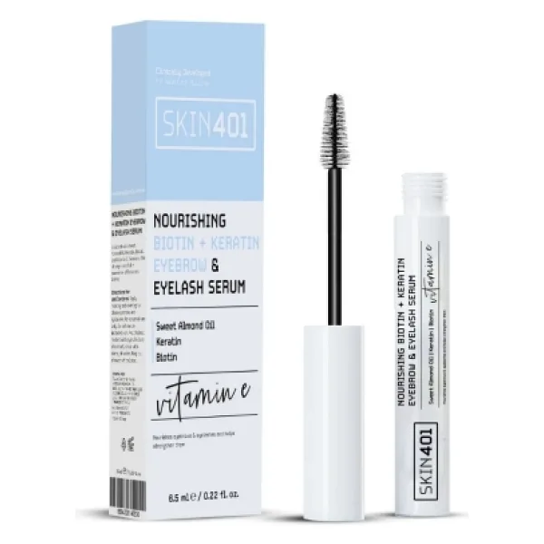 Skin401 Biotin + Creatine 6.5 ml Kaş Kirpik Serumu