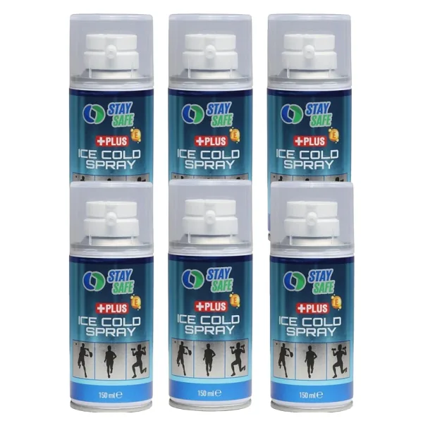 Stay Safe Soğutucu Sprey 150 Ml 6 Adet