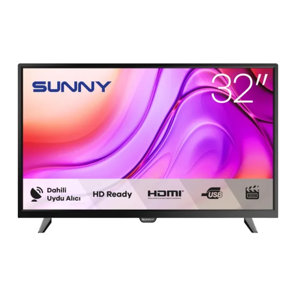 Sunny SN32DAL04 HD 32" 82 Ekran Uydu Alıcılı LED TV