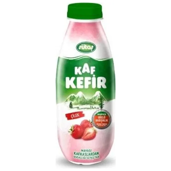Sütaş Çilekli Kaf Kefir 250 ml
