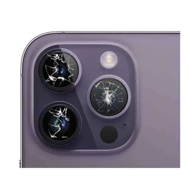 Te İphone 14 Pro Max Kamera Camı Lensi (Çıtasız Sadece Teknik Cam)