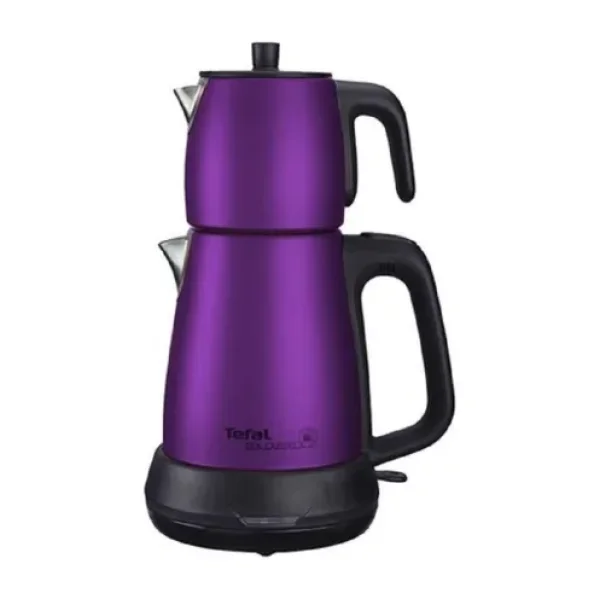 Tefal Tea Expert Çelik Demlik Çay Makinesi Mor