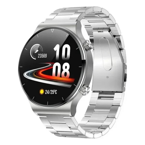 TEKNO Yeni Klasik Erkek Spor Akıllı Saat Son Sürüm Android İos Uyumlu Sesli görüşme,gps,nfc,bluetooth 8-9