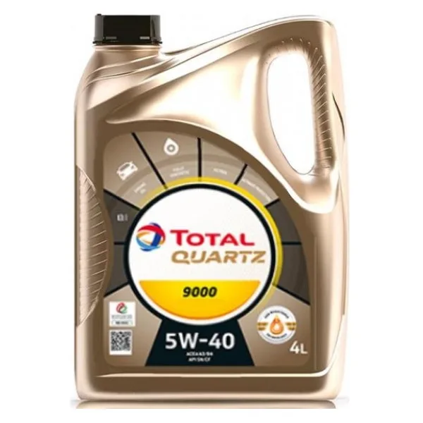 Total Quartz 9000 5W-40 4 lt Motor Yağı