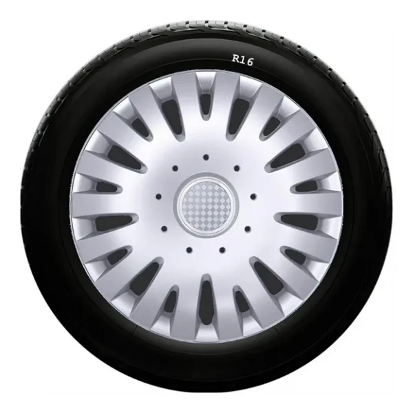 Toyota Uyumlu 16 Inc Kırılmaz Sks Jant Kapağı 1 Takım 4 Adet No:403