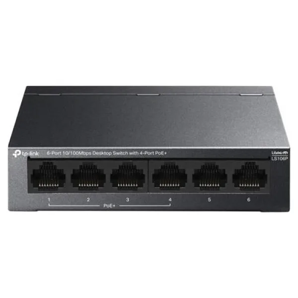 TP-Link LS106P 4 Port PoE Switch