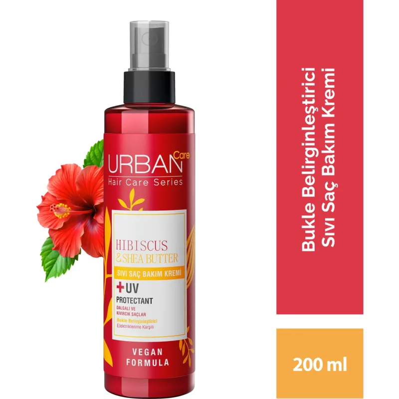 Urban Care Twisted Curls Hibiscus & Shea Butter 200 ml Sıvı Saç Kremi