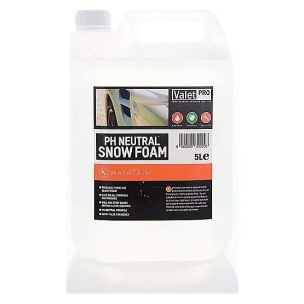 Valet Pro Ph Neutral Snow Foam - Yıkama Köpüğü 5lt.