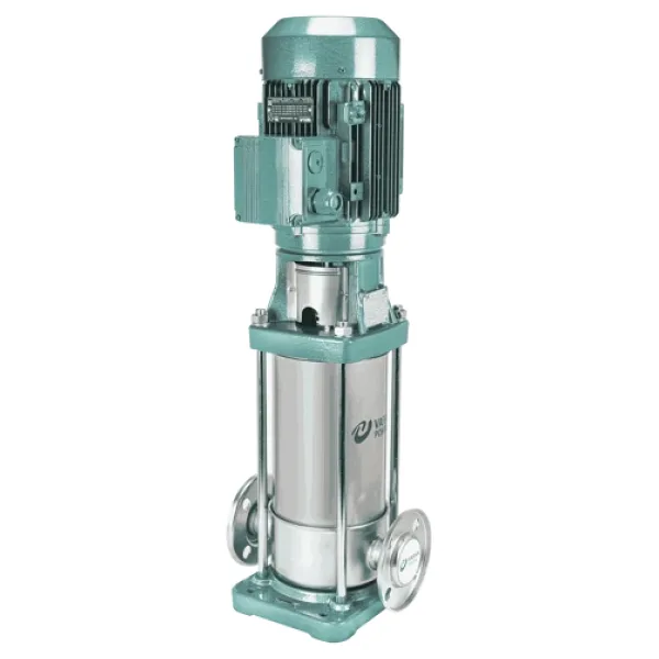 Varan CVL 3-8 İn-line Kademeli Paslanmaz Santrifüj Pompa 1 HP/ 0.75 kW, Trifaze 380 V, 49 Mss, 4 m3/h