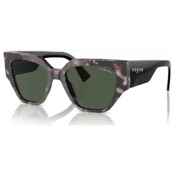 Vogue VO5409S 31499A Grey Tortoise-Dark Green Polarize Kadın Güneş Gözlüğü