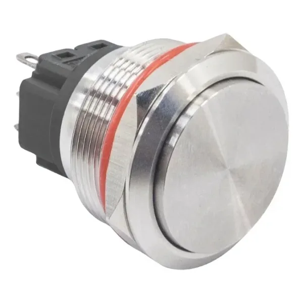 WD25B-G1Z 25mm Çıkık Anahtarlı Metal Buton