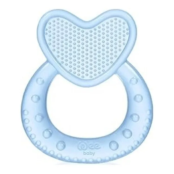 Wee Baby 912 Kalpli Silikon Mavi Diş Kaşıyıcı