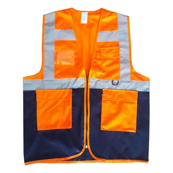 Yönetici İkaz Yeleği Tcu/Lacivert XL Beden