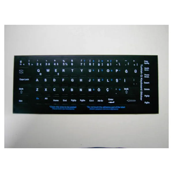 Addison 300161 Türkçe Q Notebook Klavye Stiker