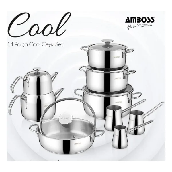 Amboss 14 Parça Cool Çeyiz Seti COO-0243