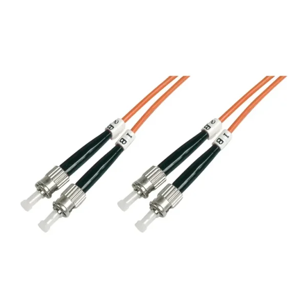 Beek ST-ST Fiber Optik Patch Kablo, Multimode OM 1 62.5/125 Duplex, 3.0mm, LSZH, 10 metre