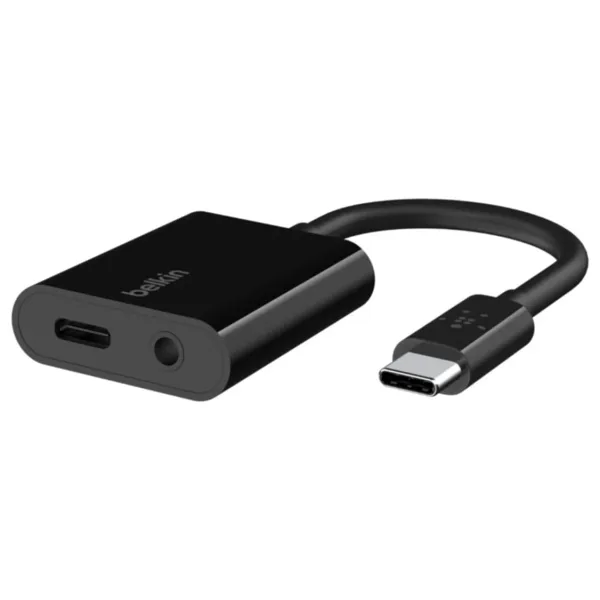 Belkin Rockstar 3.5mm Ses Usb-c Şarj Adaptörü