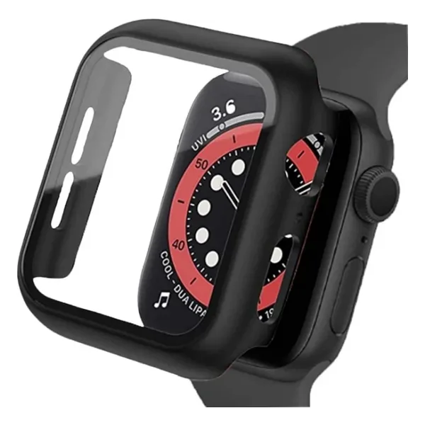 BİNANO APPLE WATCH 8 41MM SENSE KASA VE EKRAN KORUYUCU SİYAH