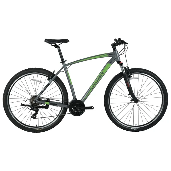 Bisan MTX 7100 V Gri-Yeşil 21 Vites 27.5 Jant Erkek Dağ Bisikleti