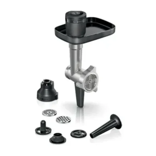 Bosch MUMS6ZS17 Serie 6 Mutfak Makinesi Uyumlu Kıyma-Içli Köfte-Sucuk Çekme Aparatı - Siyah