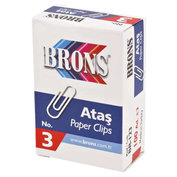 Brons Ataş No:3 100Lü 3 kutu