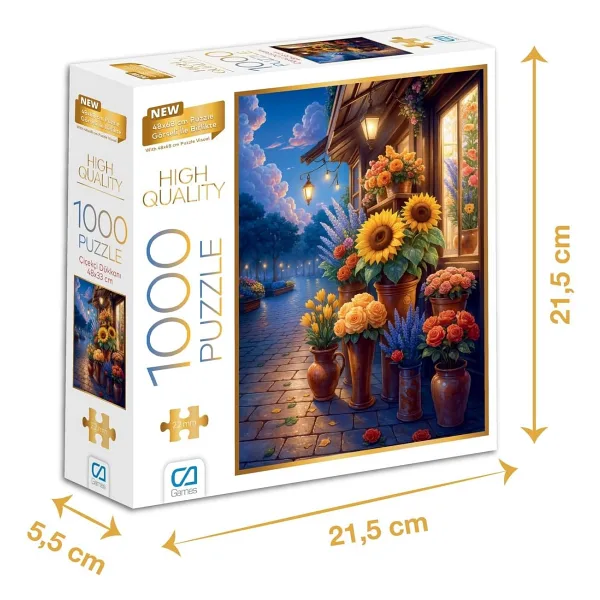 CA Games Çiçekçi Dükkanı 1000 Parça Puzzle 7096