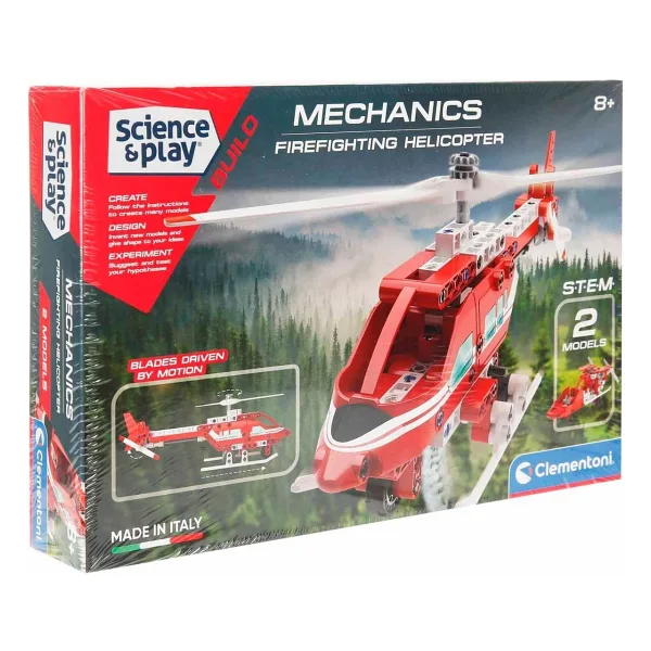 Clementoni Mekanik Laboratuvarı Firefighting Helikopter 75075