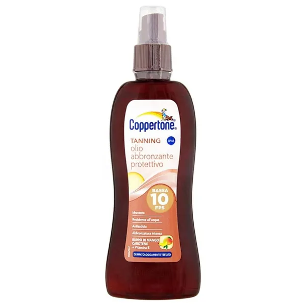 Coppertone 200 ml 10 Faktör Bronzlaştırıcı Yağ