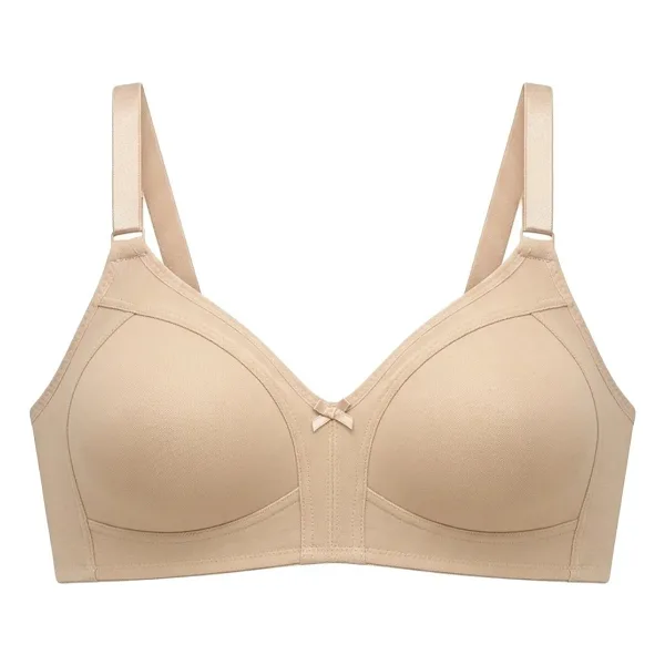 Cottonhill Bra - Fiora Ten Büyük Beden Balensiz Pamuklu Ayarlanabilir Askılı Kadın Sütyen
