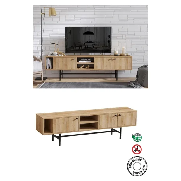DECORMET Pedro Tv Sehpası Safir Meşe
