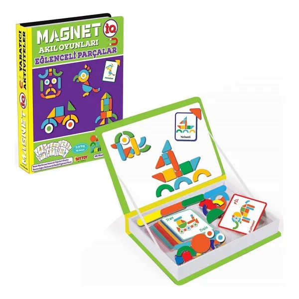 Diytoy Magnetiq Akıl Oyunları Eğlenceli Parçalar