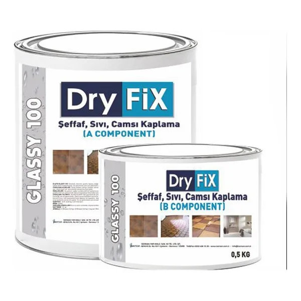 DryFiX Glassy100 4 kg Sıvı Cam Yalıtım Boyası