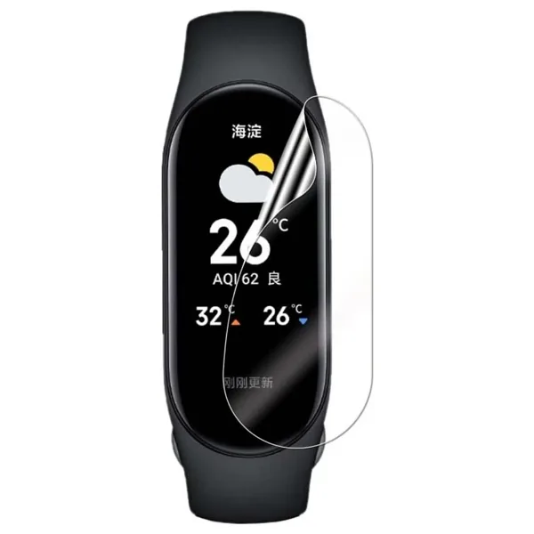 Ecr Mobile Xiaomi Mi Band 8 ile Uyumlu Esnek Nano Ekran Koruyucu Film(2 Adet)