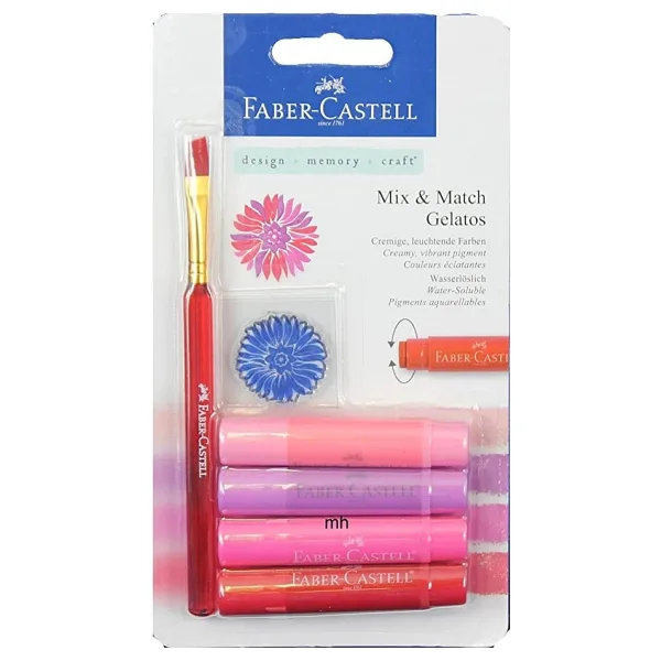 Faber-Castell Gelato Mum Boya, Kırmızı Tonları