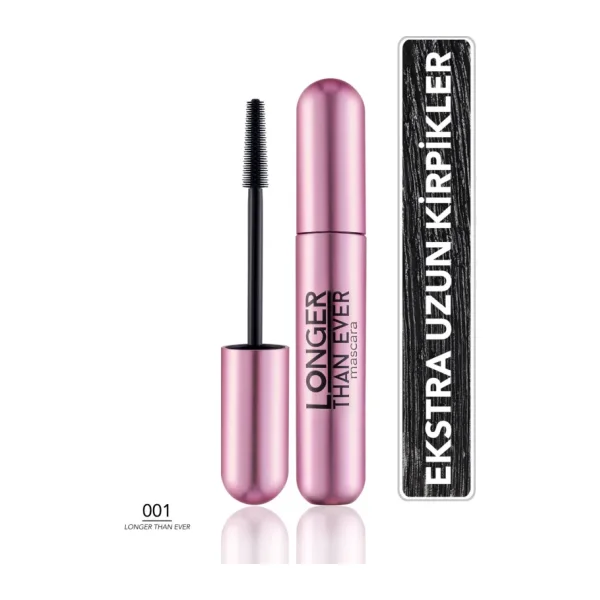 Flormar Longer Than Ever Uzun Görünüm Veren Siyah Maskara