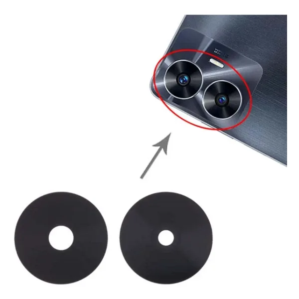 Fodos Realme C55 Uyumlu Kamera Lensi Cam RMX3710