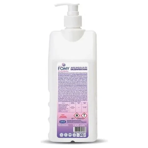 Fomy Alkollü 1 lt El ve Cilt Dezenfektanı