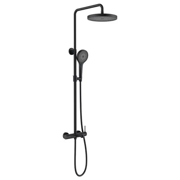Fontana FJ-1055 Mat Siyah Duş Seti