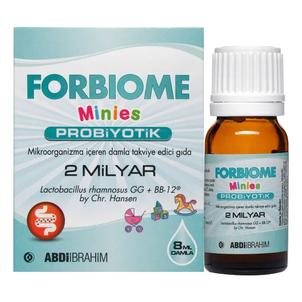 Forbiome Minies Probiyotik 8 ml Damla