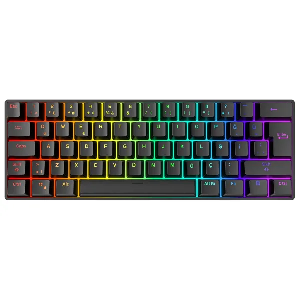 Gamepower Nexa He60 1k RGB Tkl Magnetic Switch Kablolu Oyuncu Klavyesi
